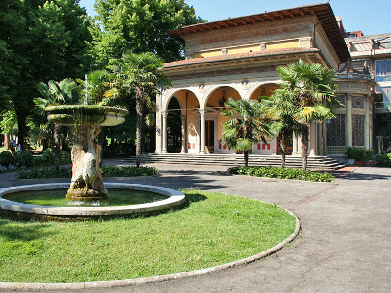 Hotel Francia E Quirinale Montecatini Terme Exteriör bild